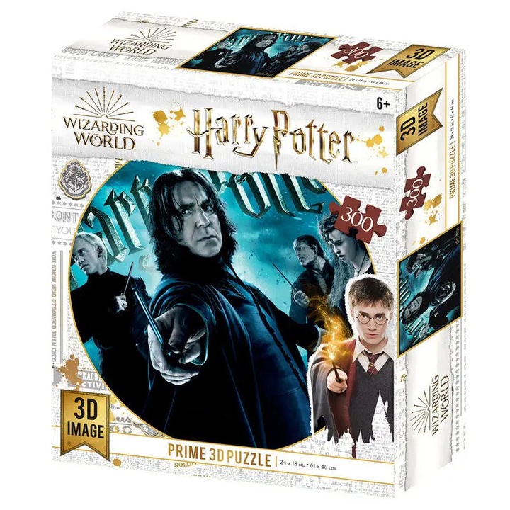 Puzzle Prime 3D Harry Potter Slytherin, 300 piese