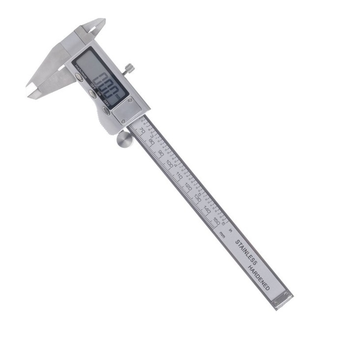 Subler digital Tagred, LCD 0-150 mm, cu 2x baterie alcalina 1.5 V si o surubelnita