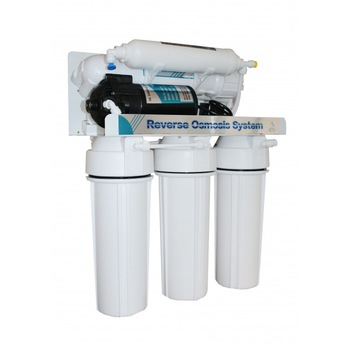 Purificator de apa cu osmoza inversa, pompa Booster, 5 stadii pentru apa de retea 100flow - Krausen Purificator de apa cu osmoza inversa, pompa Booster, 5 stadii pentru apa de retea 100flow - Krausen