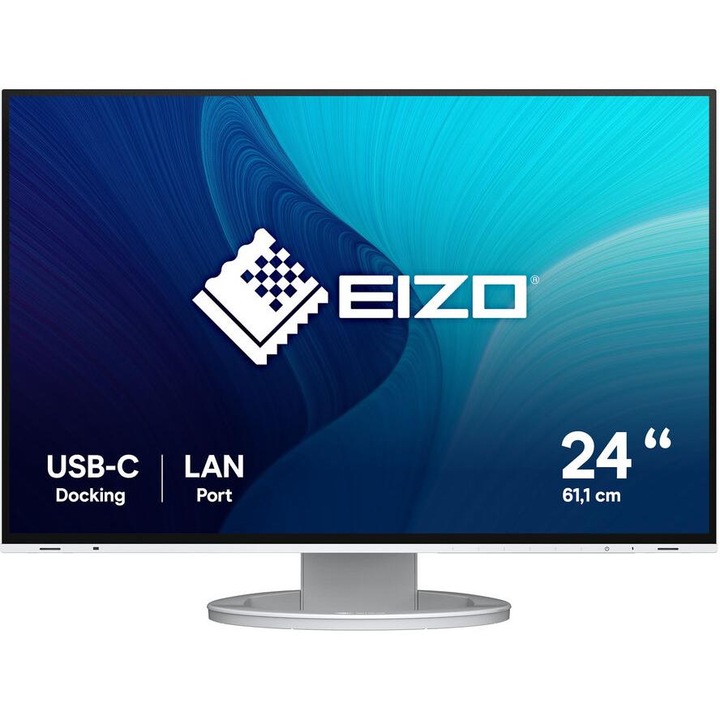 EIZO FlexScan EV2495-WT LED display 61,2 cm (24.1") 1920 x 1200 pixelek WUXGA Fehér (EV2495-WT)