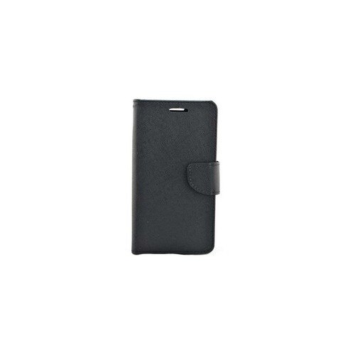 Husa Flip Cover Fancy iberry Neagra Pentru Huawei Ascend P8 Lite