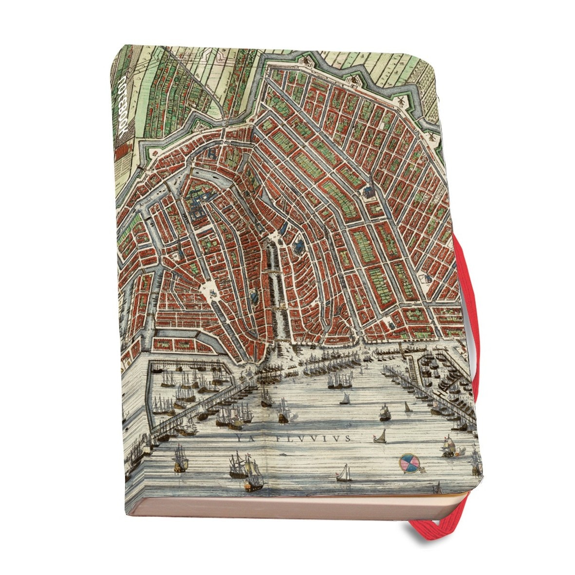 Agenda A5 Kaart van Amsterdam Blaeu, Scheepvaartmuseum