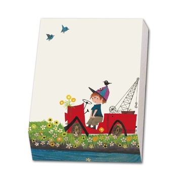 Bloc notite 164 file Pluk in de brandweerauto, Fiep Westendorp Bloc notite 164 file Pluk in de brandweerauto, Fiep Westendorp