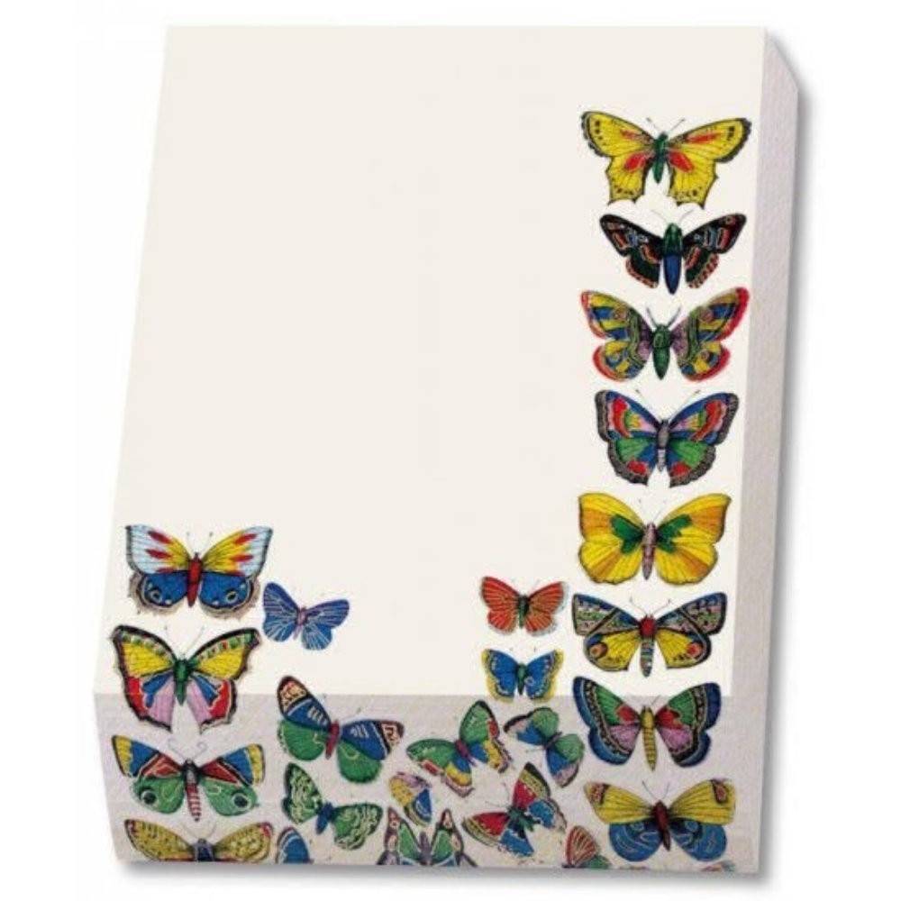 Bloc notite 164 file Plaat met vlinders