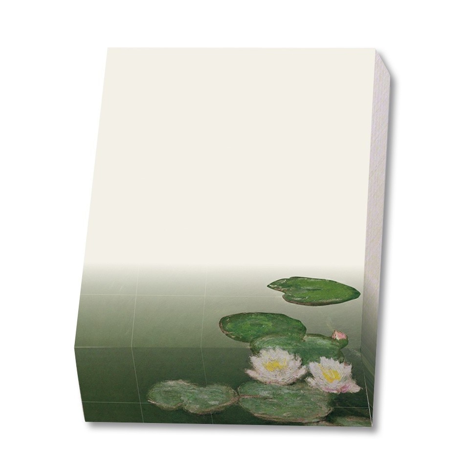 Bloc notite 164 file Waterlillies, Claude Monet