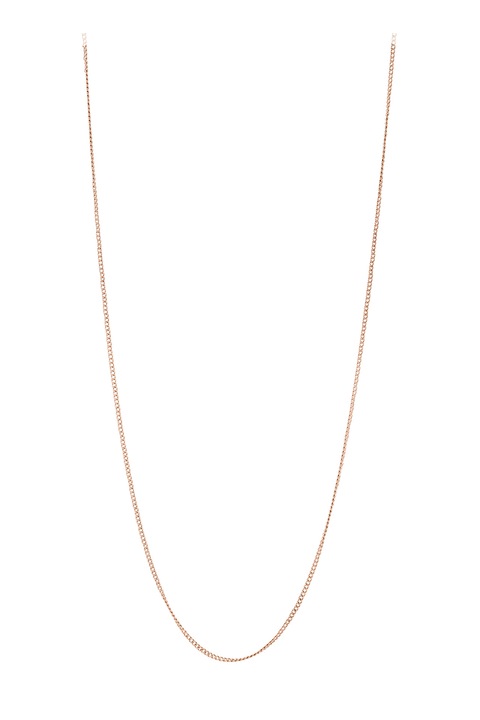 Fossil, Colier din otel inoxidabil, auriu rose