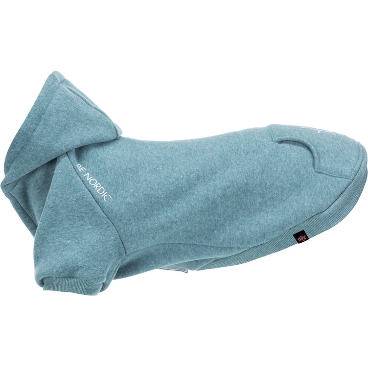 Trixie Kutyaruha BE NORDIC Flensburg Pulóver, Kapucnis S 36cm Olajkék