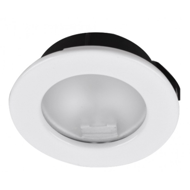 Мебелна луна Lightex RL ML8001, G4, 20W, ф58mm, Бял