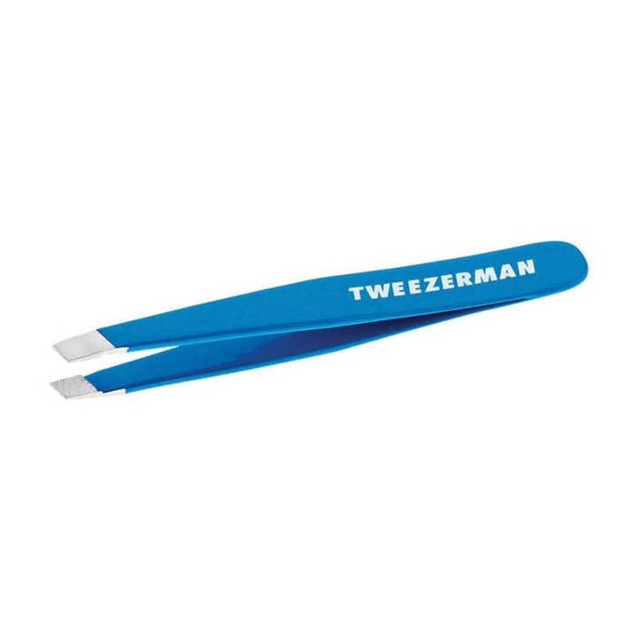 Mini csipesz Tweezerman, Bahama kék