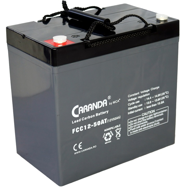 Acumulator Plumb Carbon FCC12-50AT 12V 50Ah