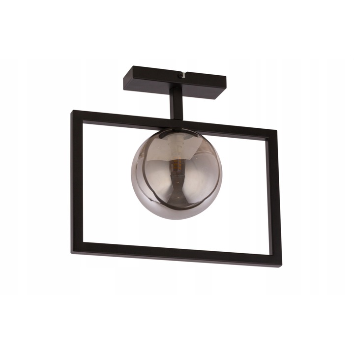 Полилей с 1 източник на светлина Sigma, стомана, черен/сив, G9, 30x33 см