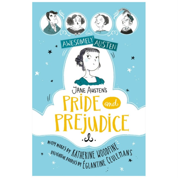 Jane Austen Büszkeség és balítélet, Félelmetesen Austen - Illusztrálva és újra elmesélve - Katherine Woodfine Jane Austen