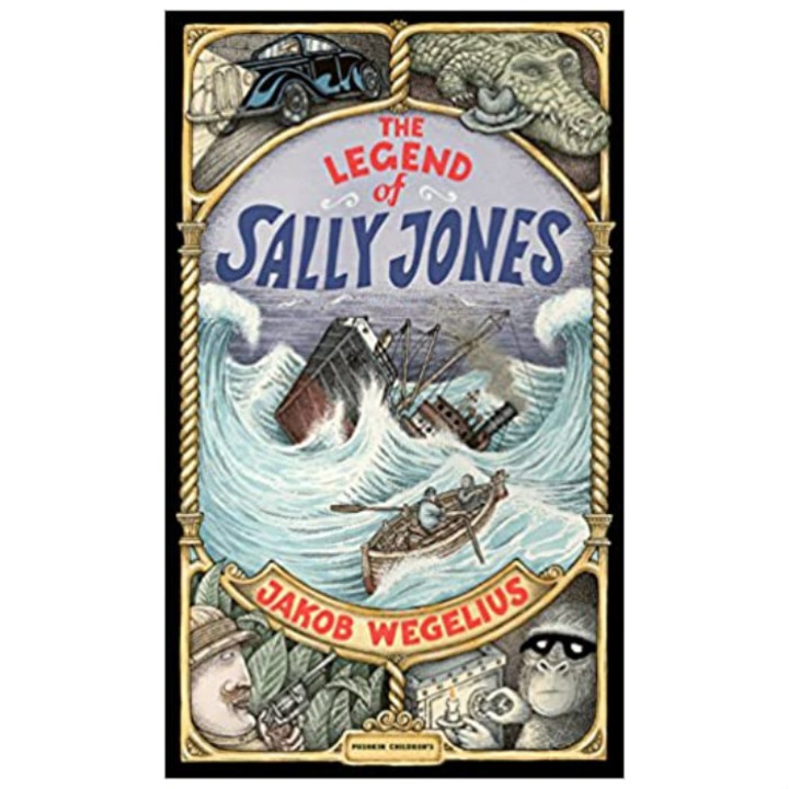 Legend of Sally Jones, editie cartonata - Jakob Wegelius
