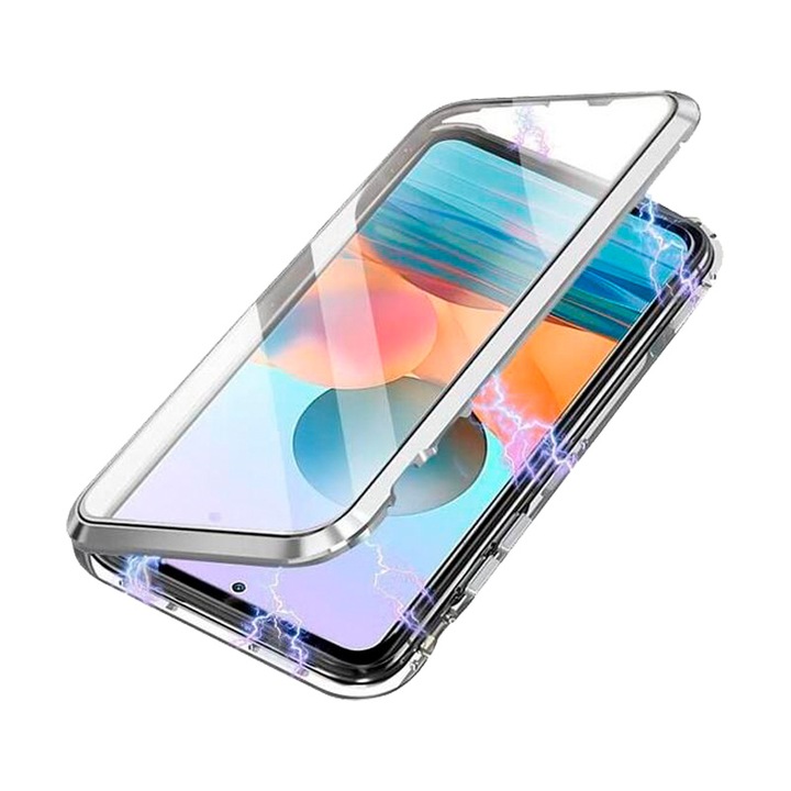 Магнитен калъф Iphone XS Max, Сив