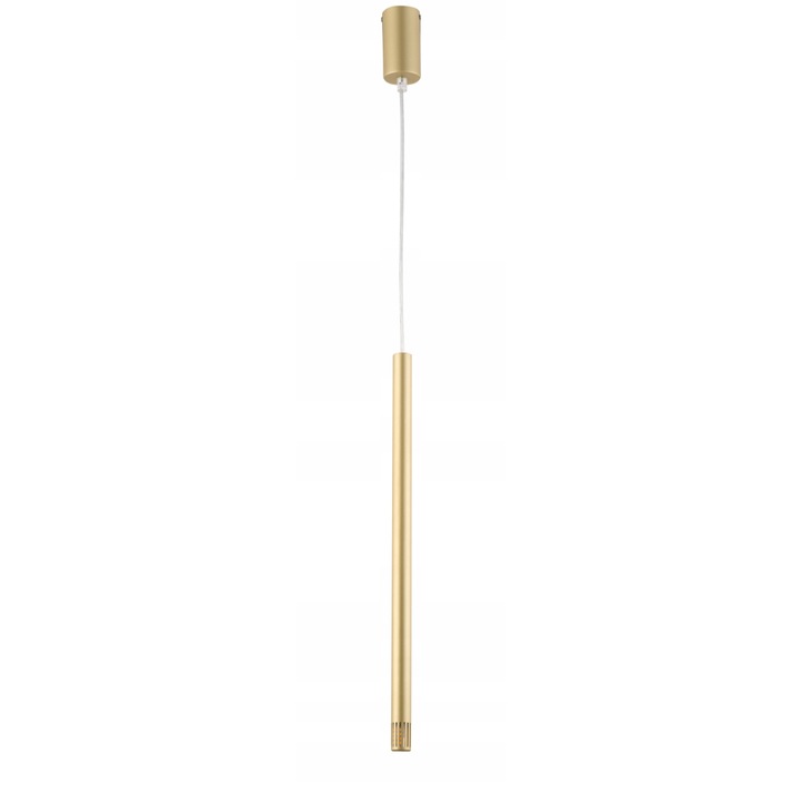 Лазерен пендел Sopel с 1 източник на светлина, Sigma, Steel, Gold, G9, 100x5 cm