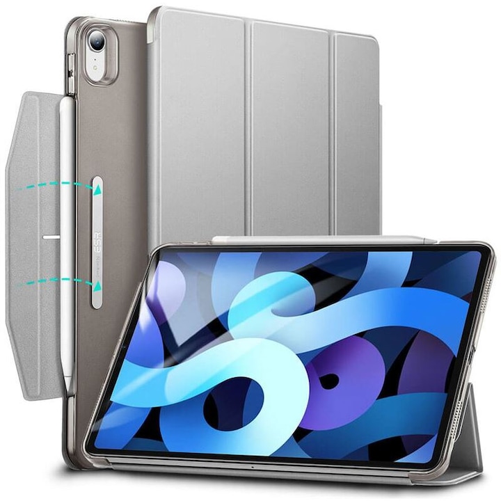 Калъф ESR Ascend Trifold, за iPad Air 10.9", черен, сив