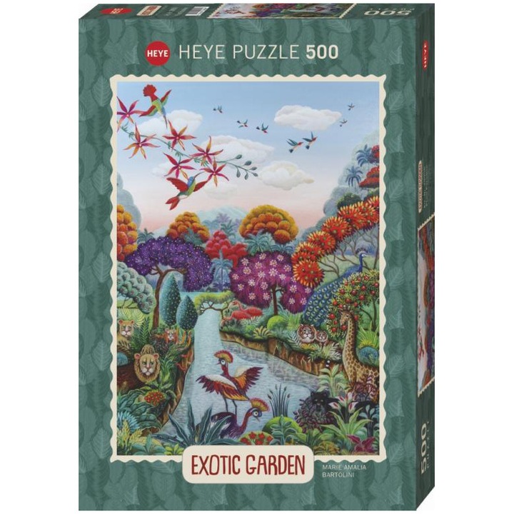 Пъзел Heye - Plant Paradise, 500 части