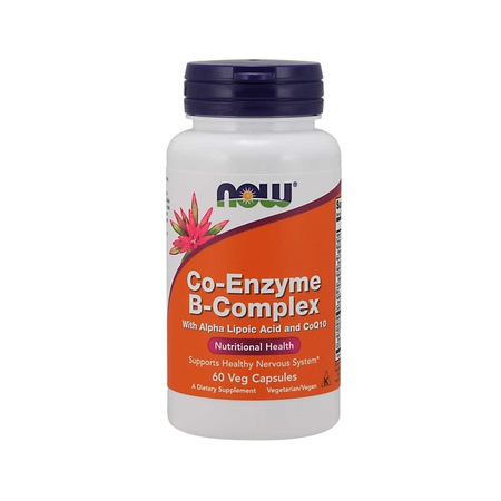 Co-Enzyme B-Complex Vitamins, NOW Foods, 60 capsule - eMAG.ro