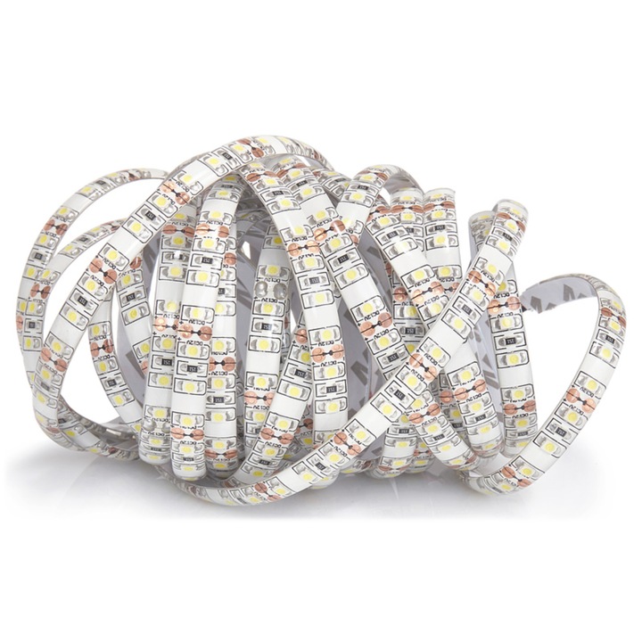 Banda LED Koloreno 12V 3528 600LED 5m IP65 Rosu