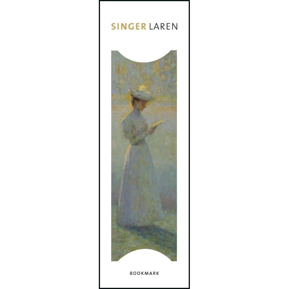 Semn de carte Jeune femme lisant, Henri Le Sidaner, Singer, Laren