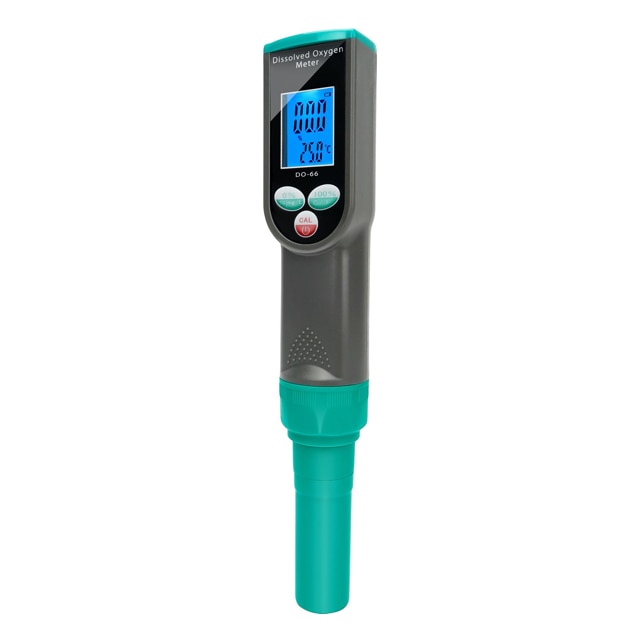 Tester inteligent de oxigen dizolvat, DO-66, Negru/Albastru - eMAG.ro