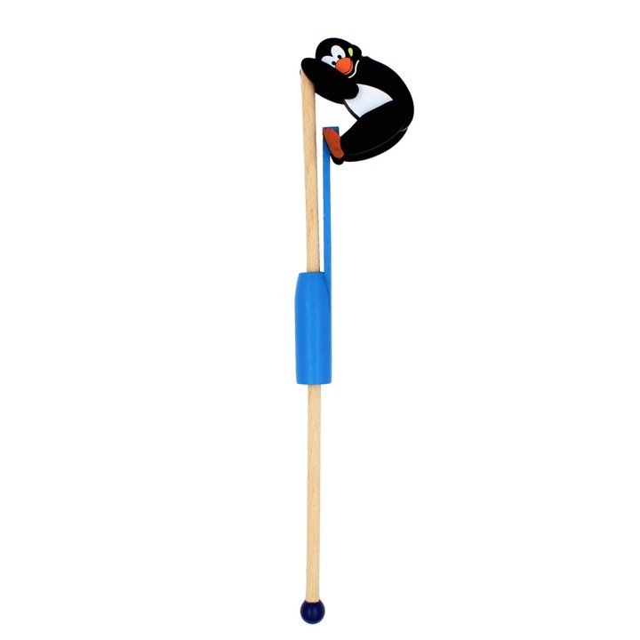Jucarie din lemn Acrobat Animal Pinguin