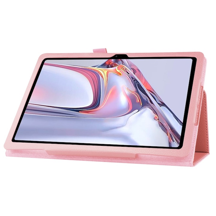 Калъф IV за таблет Samsung Galaxy Tab A8 10.5 инча, папка, Розов и фолио протектор