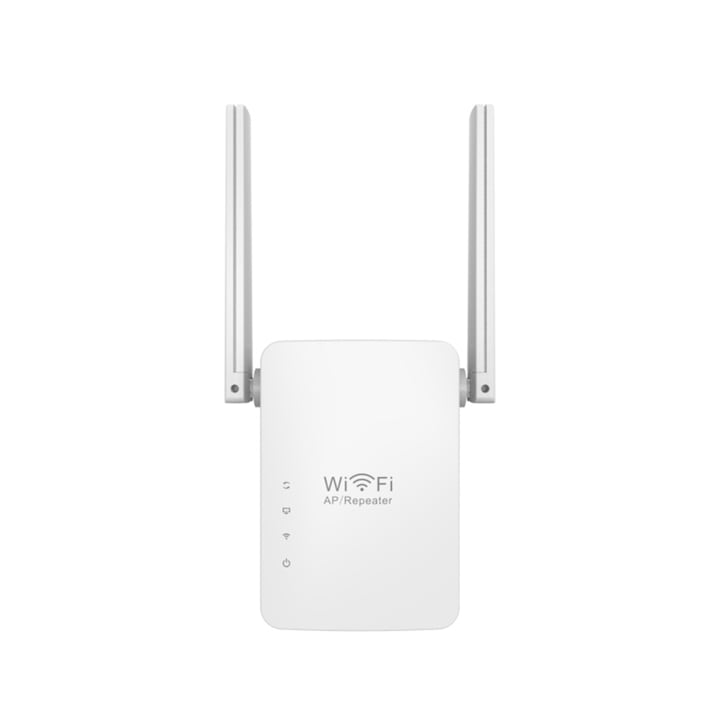 Erősítő Wi-Fi hálózathoz 1Tech PIX-LINK, Model LV-WR13, 300mbps, 1 LAN port, Repeater, Repeater, Repeater, 2 antenna, Fehér