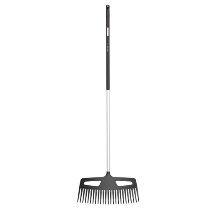 Grebla pentru frunze Fiskars, maner din aluminiu intarit cu Softgrip, latime 490 mm