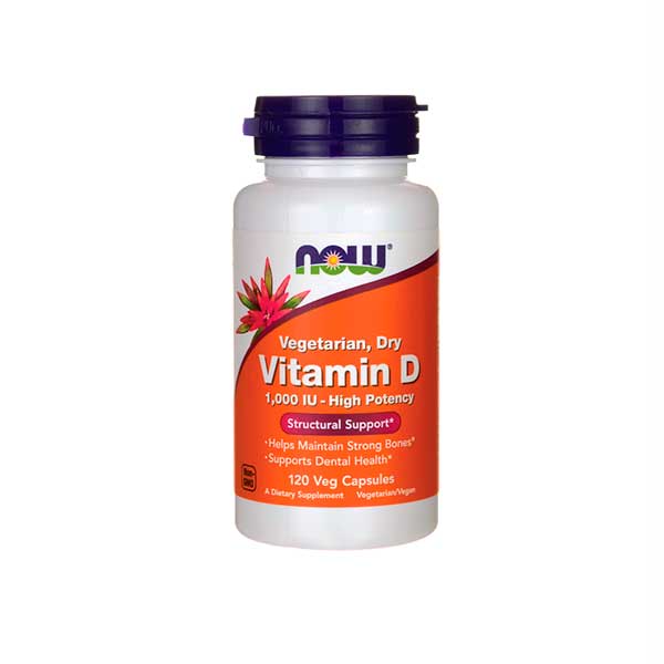 Хранителна добавка Витамин D, Now Foods, 1000U, 120 капсули - eMAG.bg