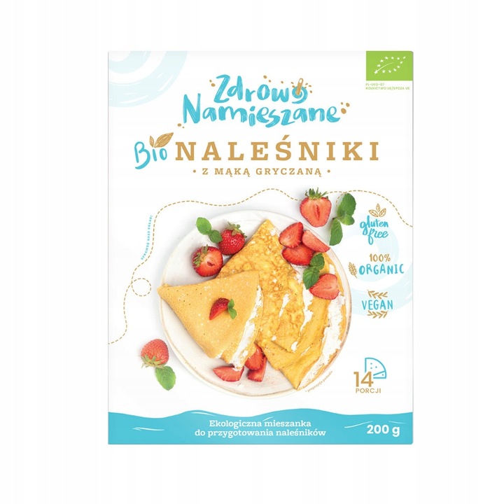 Mix pentru clatite cu faina de hrisca, Bio, 200 g