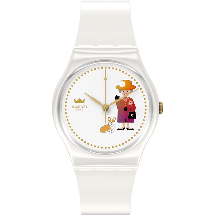 Swatch Jubilee Honors the 70th Throne Jubilee of the Queen női karóra GZ711