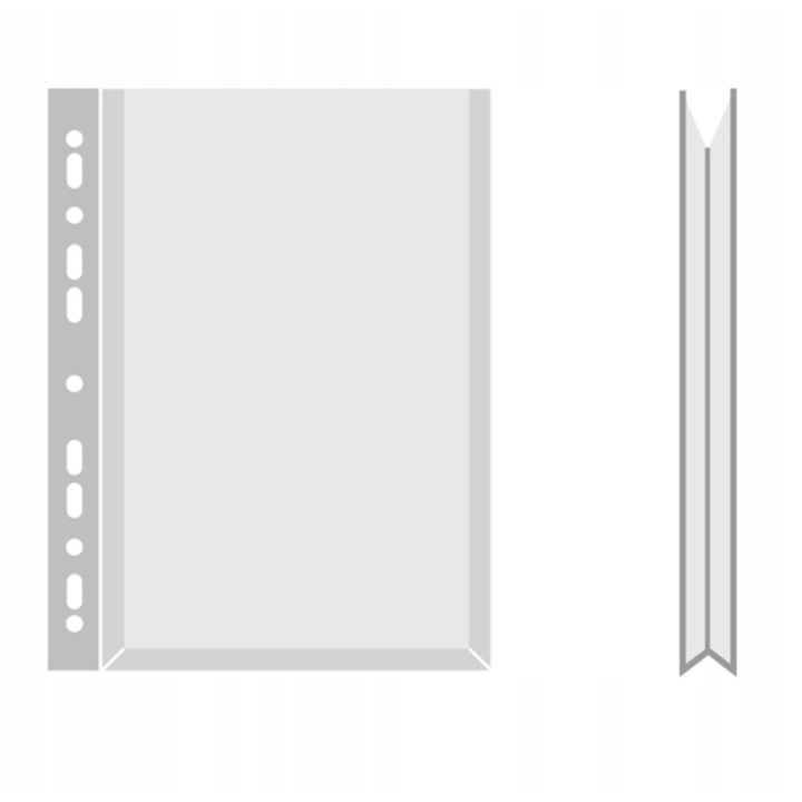 Fólia A4, PVC, 10 db, Átlátszó