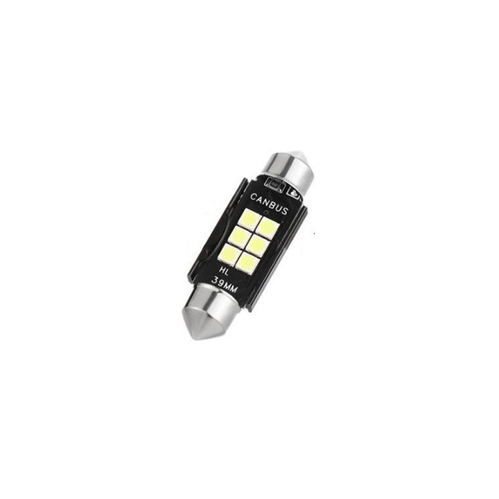 2 db LED izzó készlet C5W, Sofit, Canbus, 39 mm