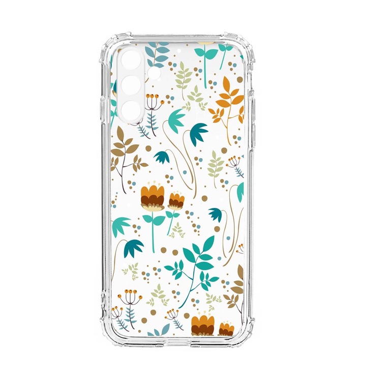 Husa BestCase® Anti Shock, Compatibila Cu Samsung Galaxy S23, Spring Flowers, Rezistenta La Socuri, Protectie Camera, AS 28