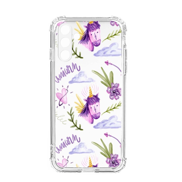 Husa BestCase® Anti Shock, Compatibila Cu Samsung Galaxy S23, Unicorn, Rezistenta La Socuri, Protectie Camera, AS 89