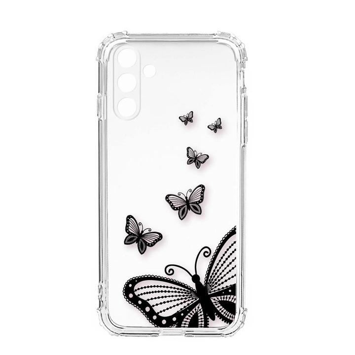 Husa BestCase® Anti Shock, Compatibila Cu Samsung Galaxy S23, Flowers, Rezistenta La Socuri, Protectie Camera, AS 79
