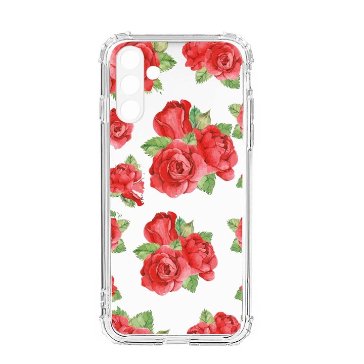 Husa BestCase® Anti Shock, Compatibila Cu Samsung Galaxy S23, Rose, Rezistenta La Socuri, Protectie Camera, AS 97