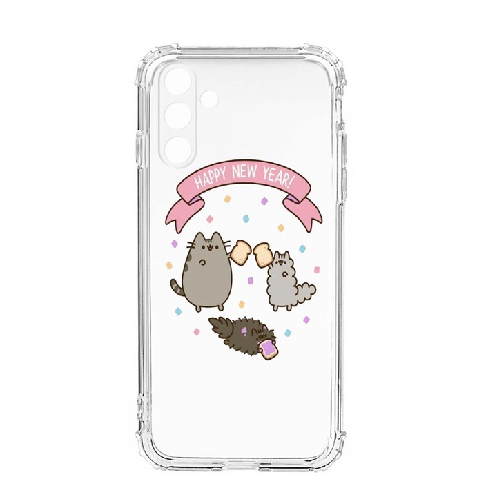 Husa BestCase® Anti Shock, Compatibila Cu Samsung Galaxy S23, Happy New Year, Rezistenta La Socuri, Protectie Camera, AS 356