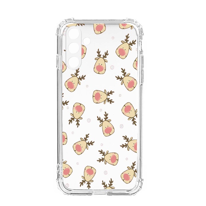 Husa BestCase® Anti Shock, Compatibila Cu Samsung Galaxy S23, Xmas, Rezistenta La Socuri, Protectie Camera, AS 349