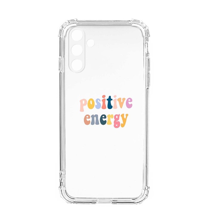 Husa BestCase® Anti Shock, Compatibila Cu Samsung Galaxy S23, Positive Energy, Rezistenta La Socuri, Protectie Camera, AS 479