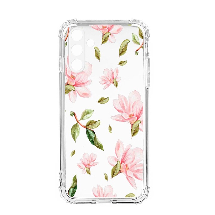 Husa BestCase® Anti Shock, Compatibila Cu Samsung Galaxy S23, Flowers Collection, Rezistenta La Socuri, Protectie Camera, AS 496