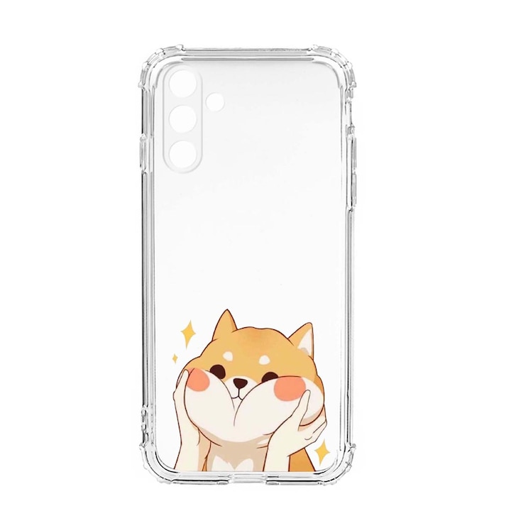 Husa BestCase® Anti Shock, Compatibila Cu Samsung Galaxy S23, Emoji - Sweet Cat, Rezistenta La Socuri, Protectie Camera, AS 596