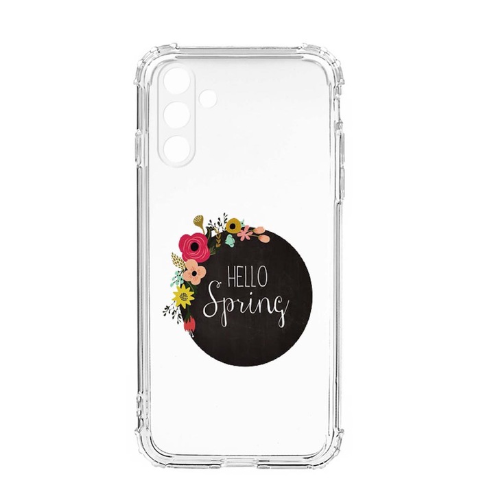 Husa BestCase® Anti Shock, Compatibila Cu Samsung Galaxy S23, Hello Spring, Rezistenta La Socuri, Protectie Camera, AS 684