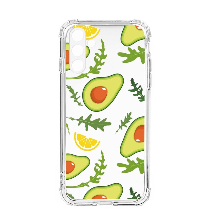 Husa BestCase® Anti Shock, Compatibila cu Samsung Galaxy S23, Avocado, Rezistenta La Socuri, Protectie Camera, AS 760