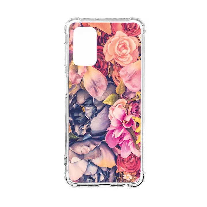Π‘ΠΈΠ»ΠΈΠΊΠΎΠ½ΠΎΠ² ΠΊΠ°Π»ΡΡ Unique Π·Π° Samsung Galaxy A52s 5G, Floral, Anti Shock, AS 5