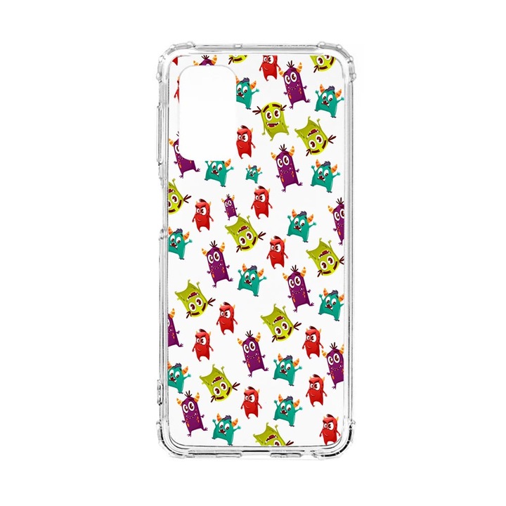 Силиконов калъф Unique за Xiaomi Redmi Note 11 Pro 5G, Little Monsters, Anti Shock, AS 121