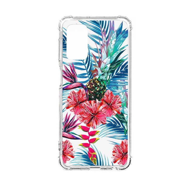 Husa Anti Shock, Compatibila Cu Samsung Galaxy A23 5G, Bopical, Ananas, Rezistenta La Socuri, Protectie Camera, AS 221