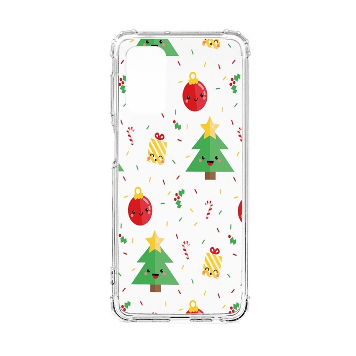 Силиконов калъф Unique за Xiaomi Redmi Note 11S 5G, Xmas, Anti Shock, AS 309