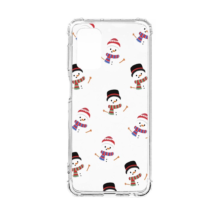 Силиконов калъф Unique за Xiaomi Redmi Note 11 Pro 5G, Snowmens, Anti Shock, AS 351